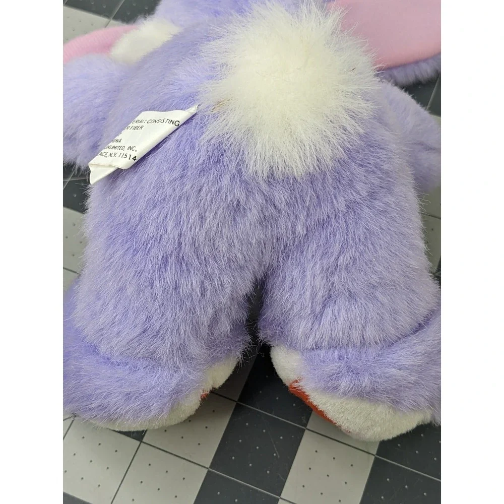 Easter Pet Purple Rabbit Bunny Plush Sits 7 Inch Easter Unlimited Stuffed Animal